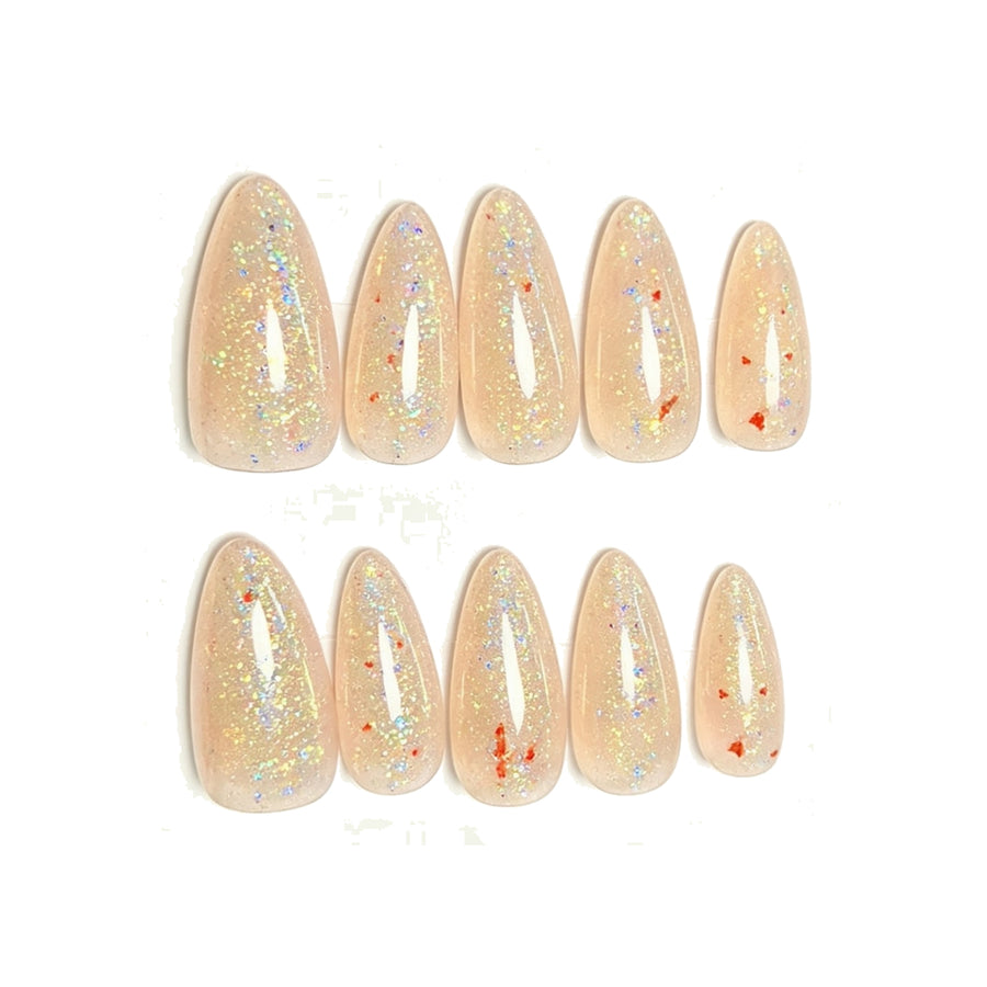 Tomato Press-On Nails